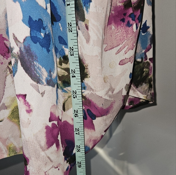 NWT Cynthia Rowley Ruffle Sleeve Blouse Plus Size 2X - Picture 9 of 9